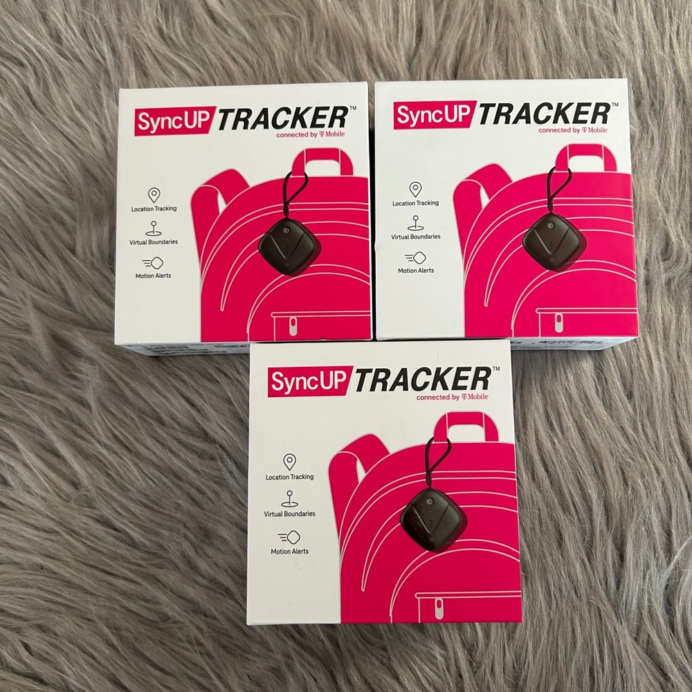 SyncUp Tracker Connect By T Mobile Bundle Lot Of 3 Trackers Location Tracking